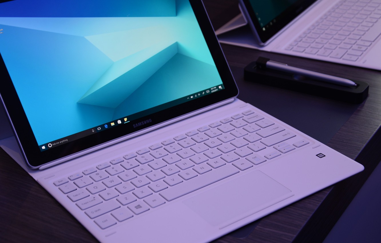 Photo Wallpaper Galaxy, Samsung, Tablet, Samsung Galaxy, - Samsung Galaxy Book 12 - HD Wallpaper 