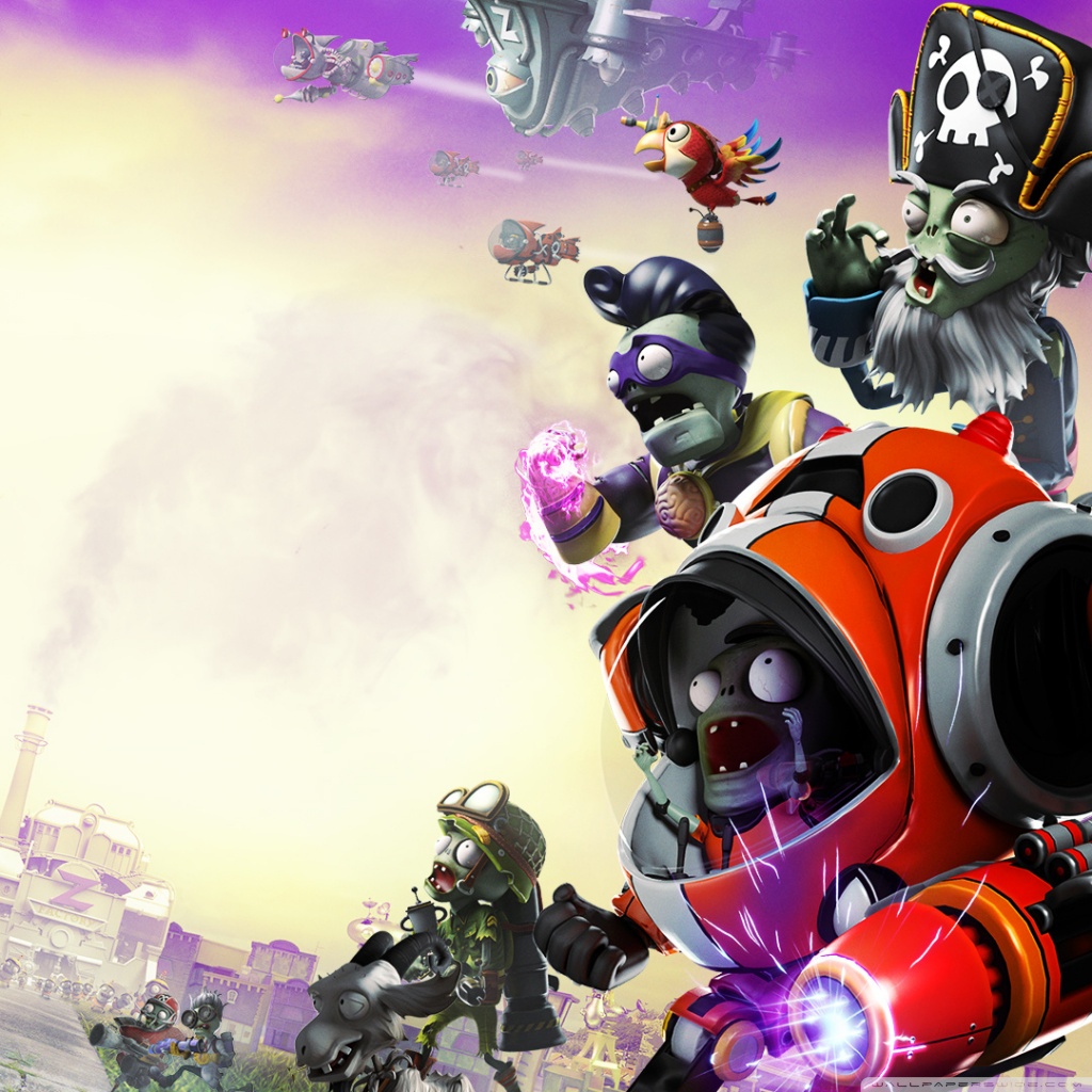 Plantas Vs Zombies Gw2 - HD Wallpaper 