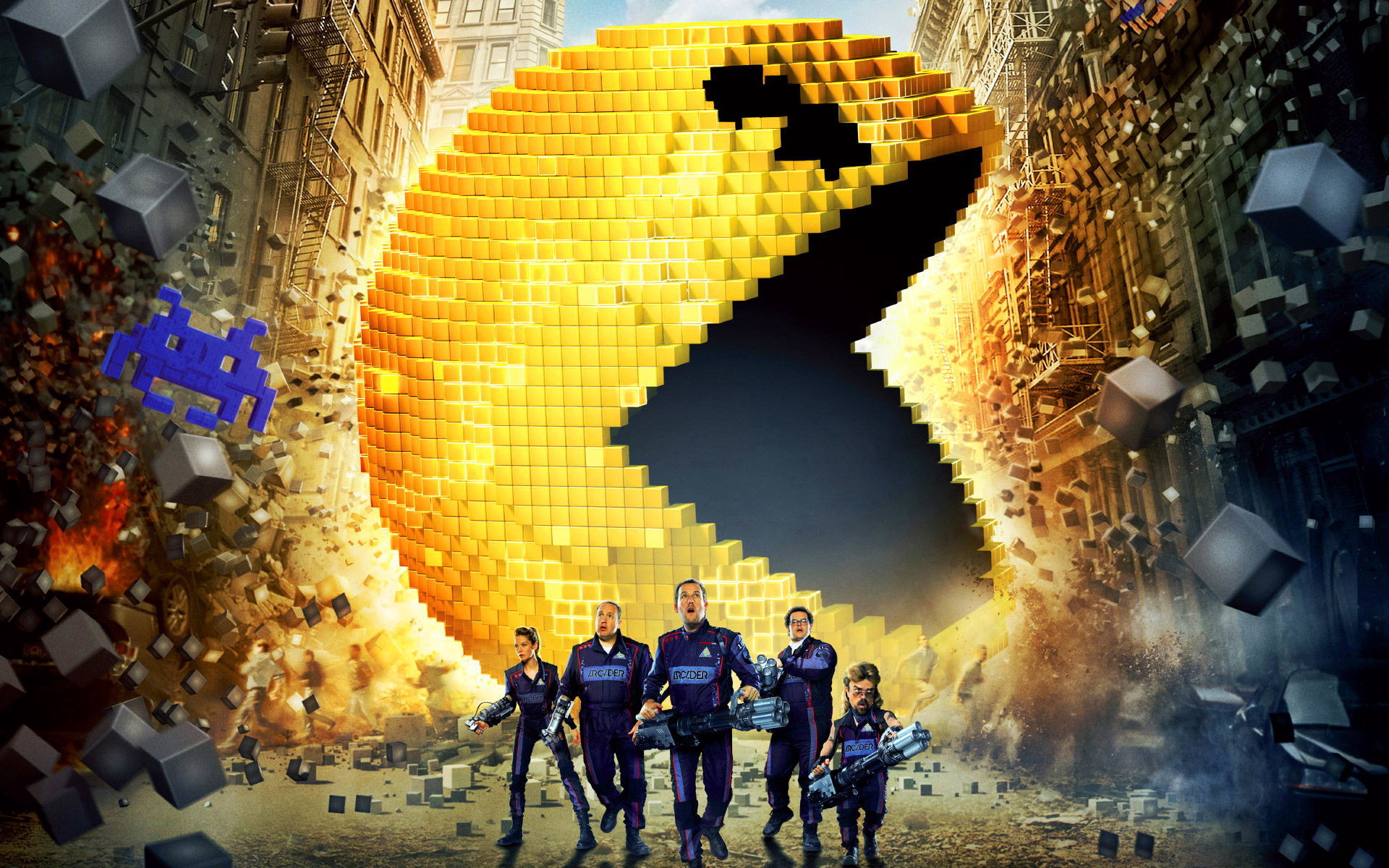 Pixels Movie - HD Wallpaper 