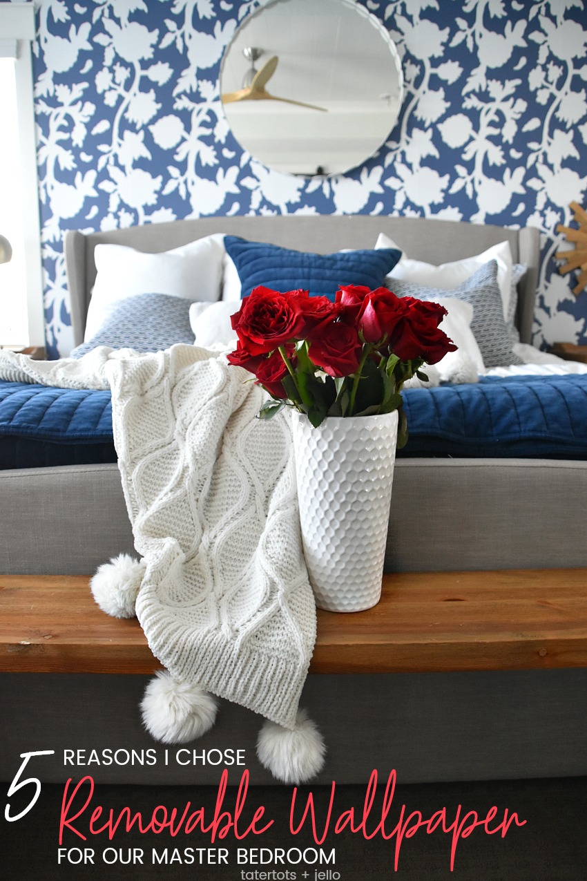 Five Reasons I Chose Removable Wallpaper For Our Master - HD Wallpaper 