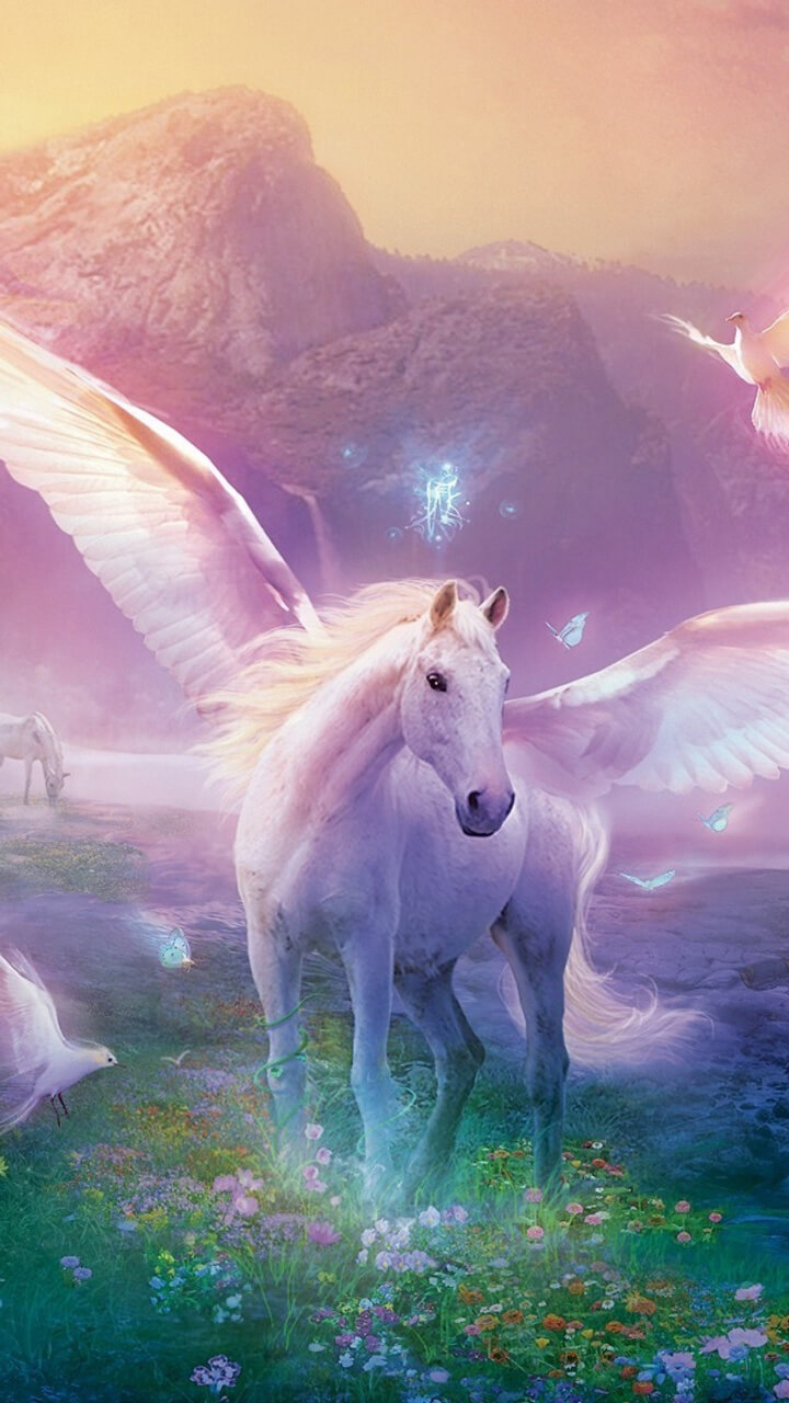Mythical Pegasus - HD Wallpaper 