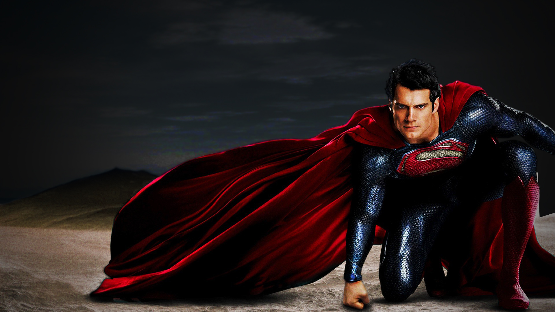 Superman Man Of Steel Wallpapers Desktop - HD Wallpaper 