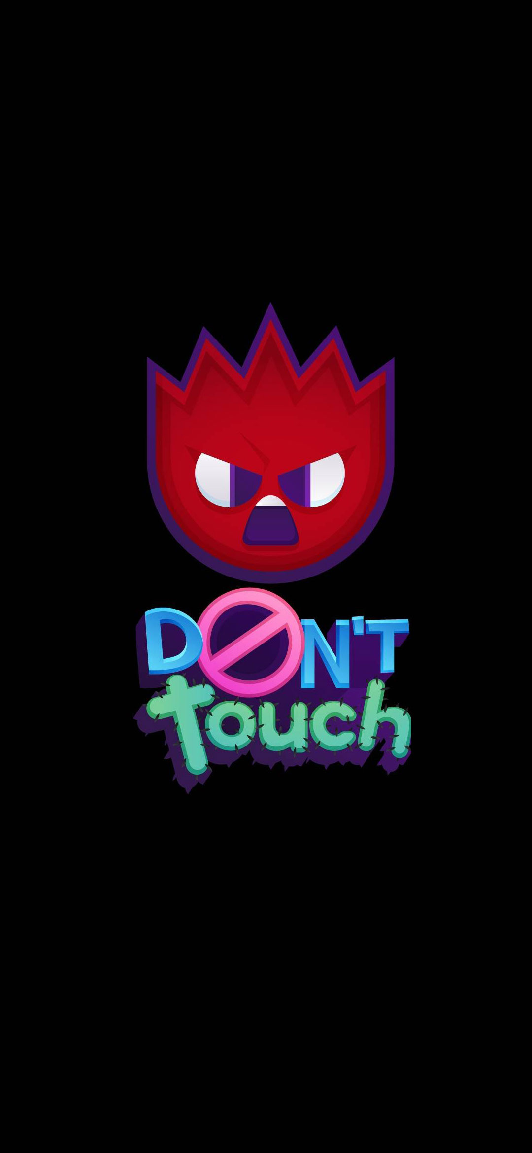 Dont Touch Phone Wallpaper - Illustration - HD Wallpaper 