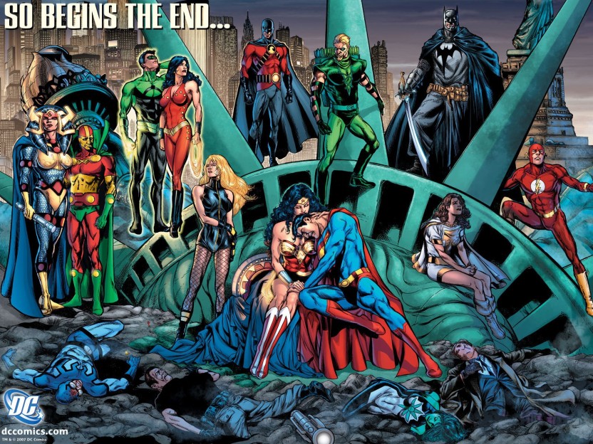 Dc Comics Desktop Background - HD Wallpaper 
