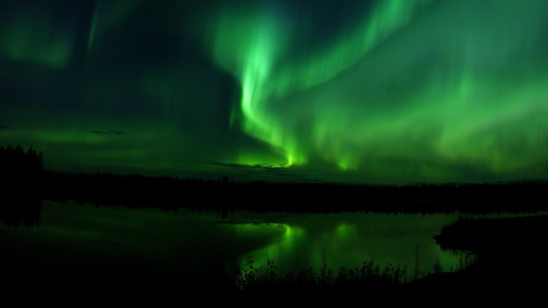Glow Scenic Aurora Night Sky View Hd Wallpaper - Barrow Alaska Aurora Boreal - HD Wallpaper 