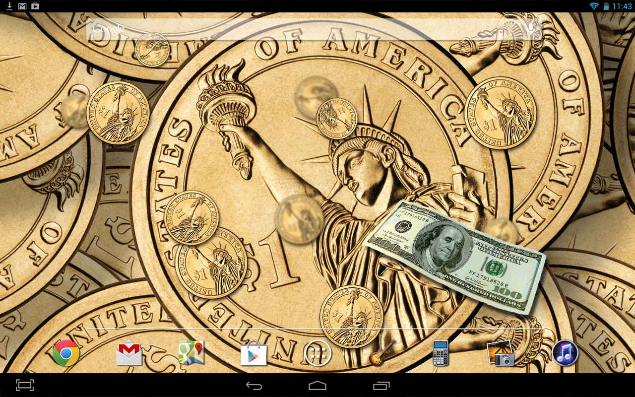 Dollar Coin - HD Wallpaper 