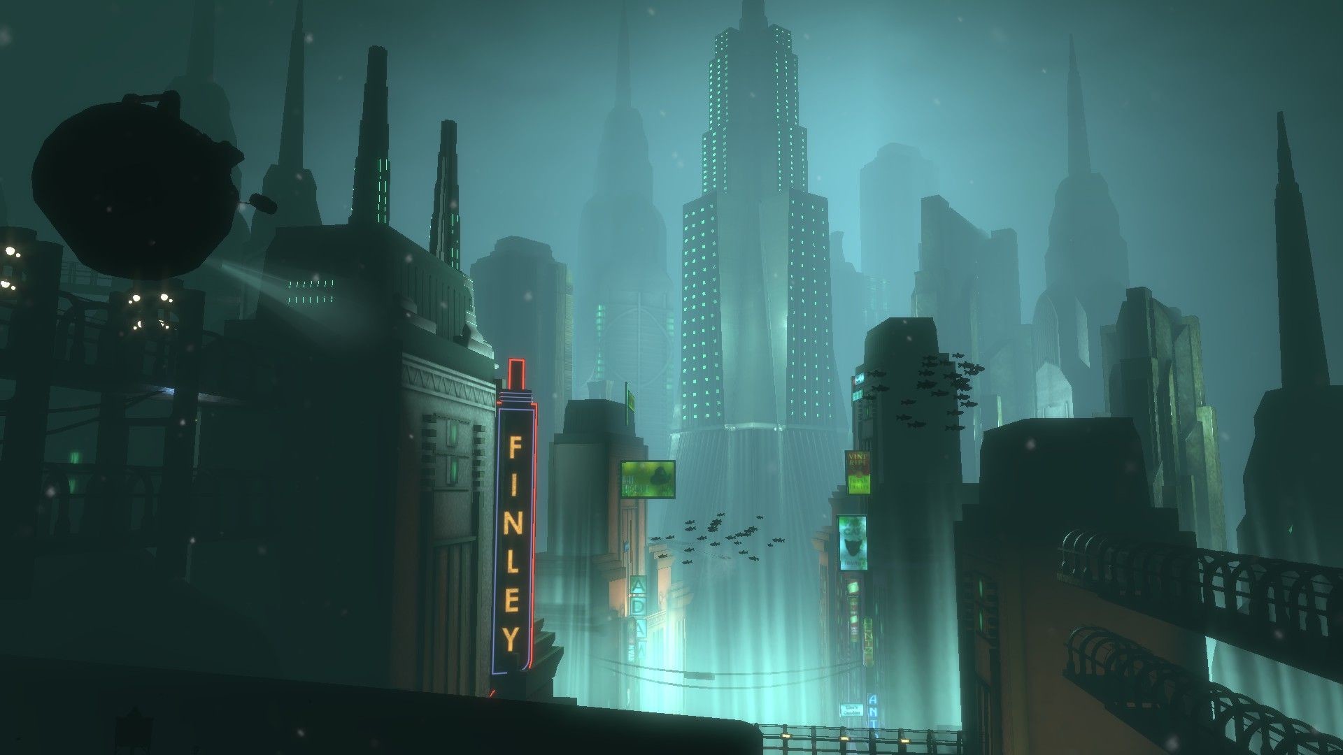 1920x1080, Dreamscene Live Wallpaper Bioshock Rapture - Bioshock City - HD Wallpaper 