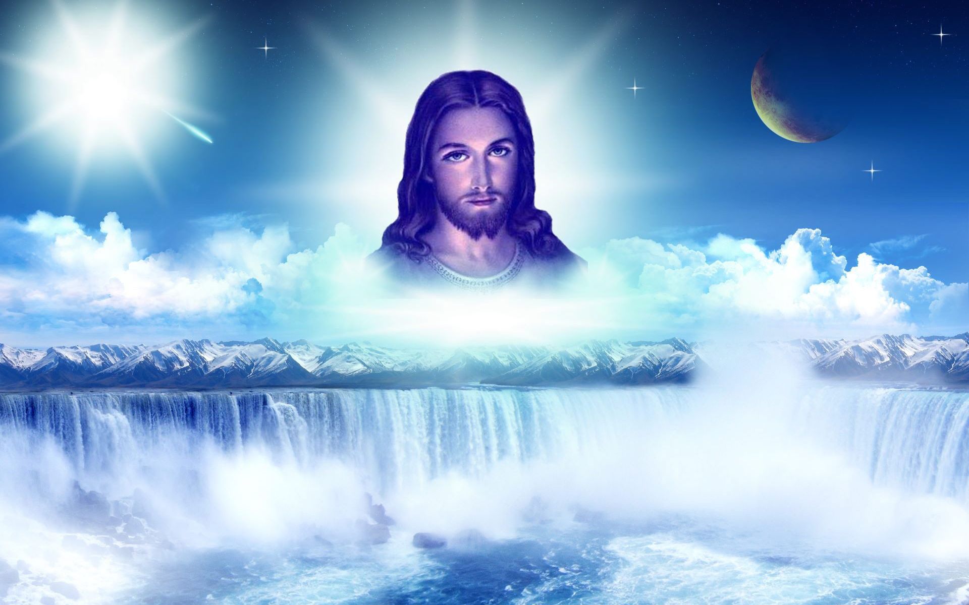 Beautiful Wallpaper Jesus - HD Wallpaper 