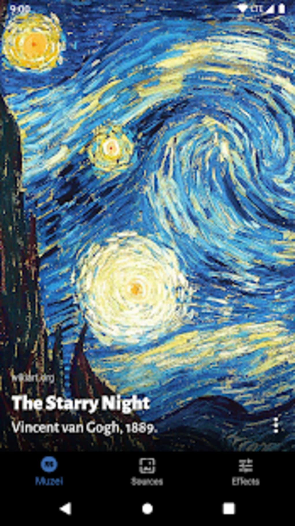 Muzei Live Wallpaper - Starry Night Van Gogh Wallpaper Hd - HD Wallpaper 