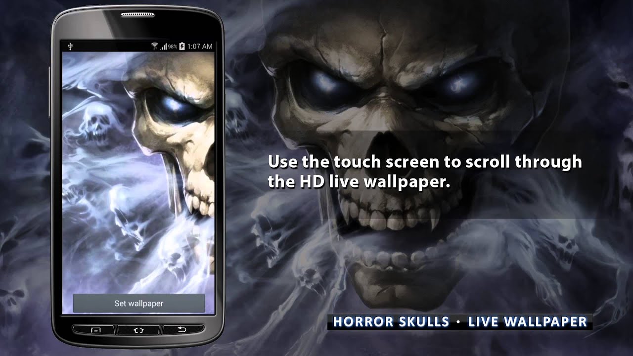 Horror Skulls - HD Wallpaper 