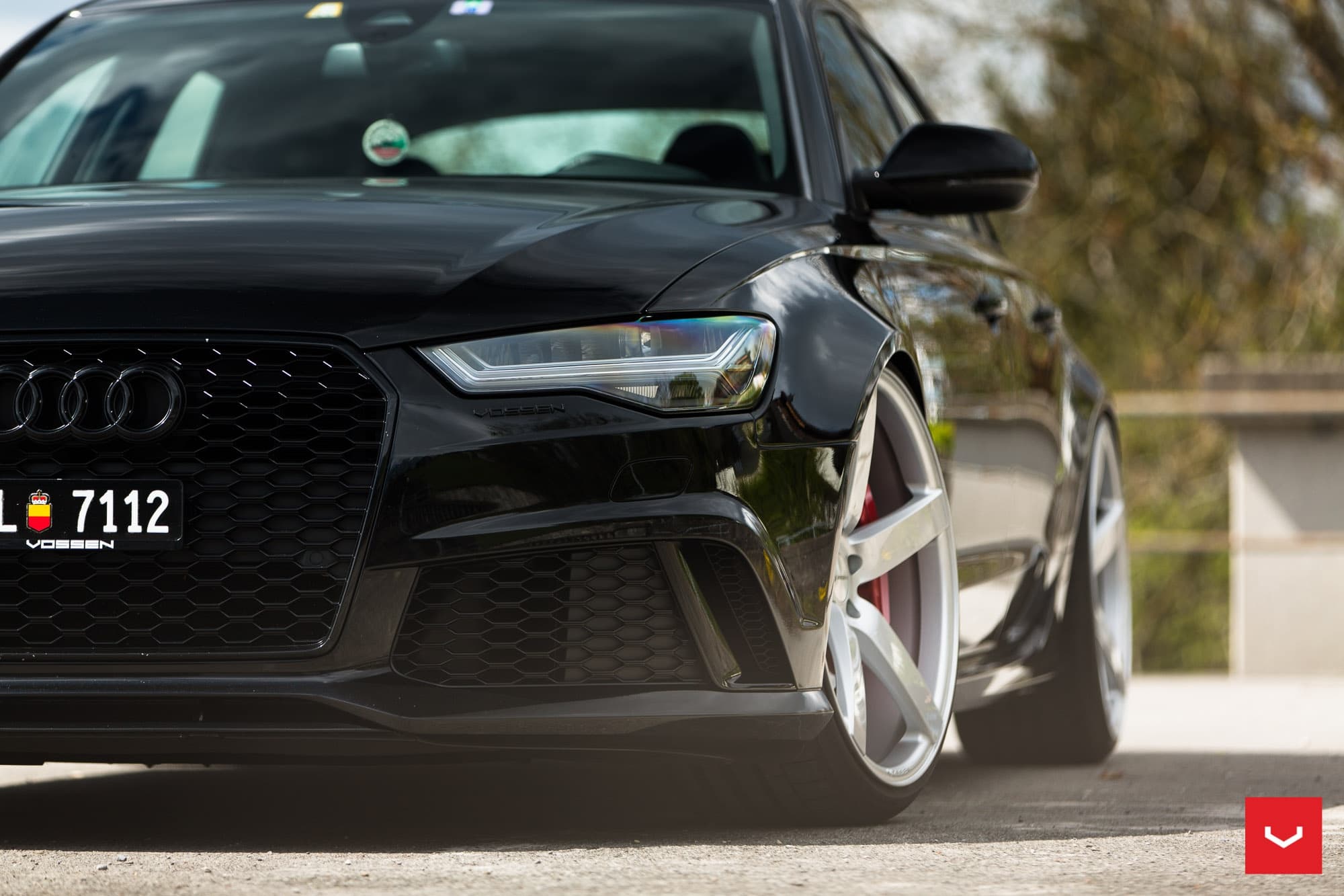 Audi Rs6 Avant 2016 Headlights Widescreen Wallpaper - Audi Rs6 Avant Wallpaper Hd - HD Wallpaper 