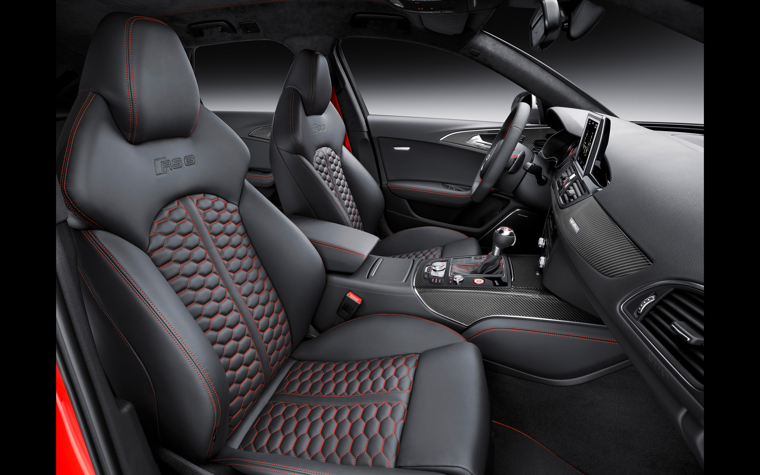 Audi Rs 6 Avant Interior - HD Wallpaper 