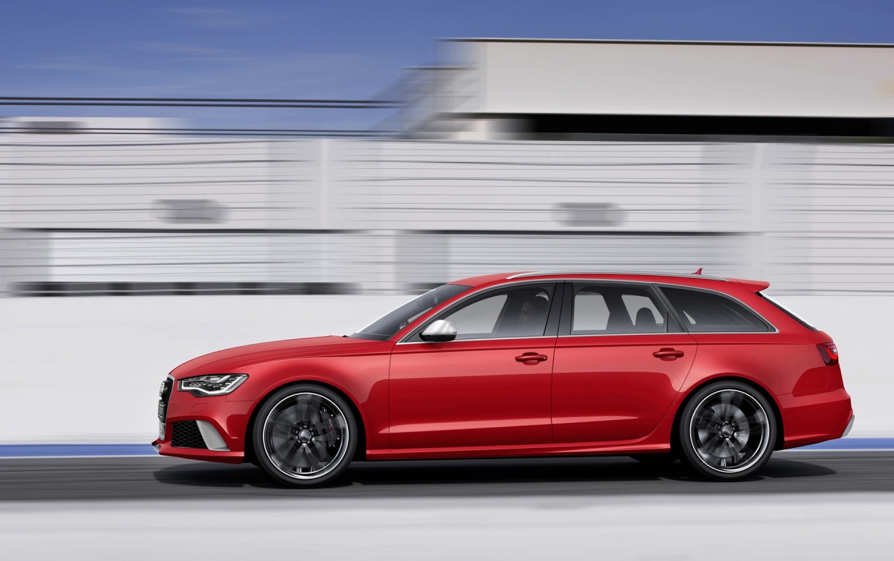 Audi Rs6 Avant Side Motion Wallpapers - 2014 Audi Rs6 Avant - HD Wallpaper 
