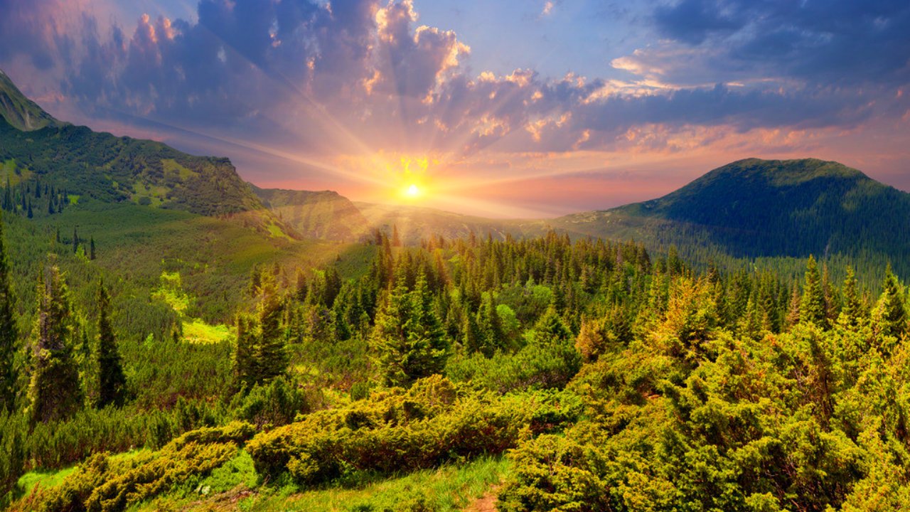 Hd Pegunungan 1280x720 Wallpaper Teahub Io