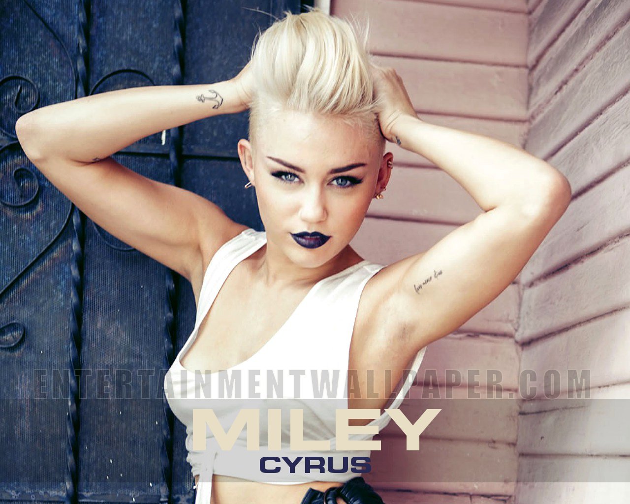 Miley Cyrus - Miley Cyrus Sexy Photoshoot - HD Wallpaper 