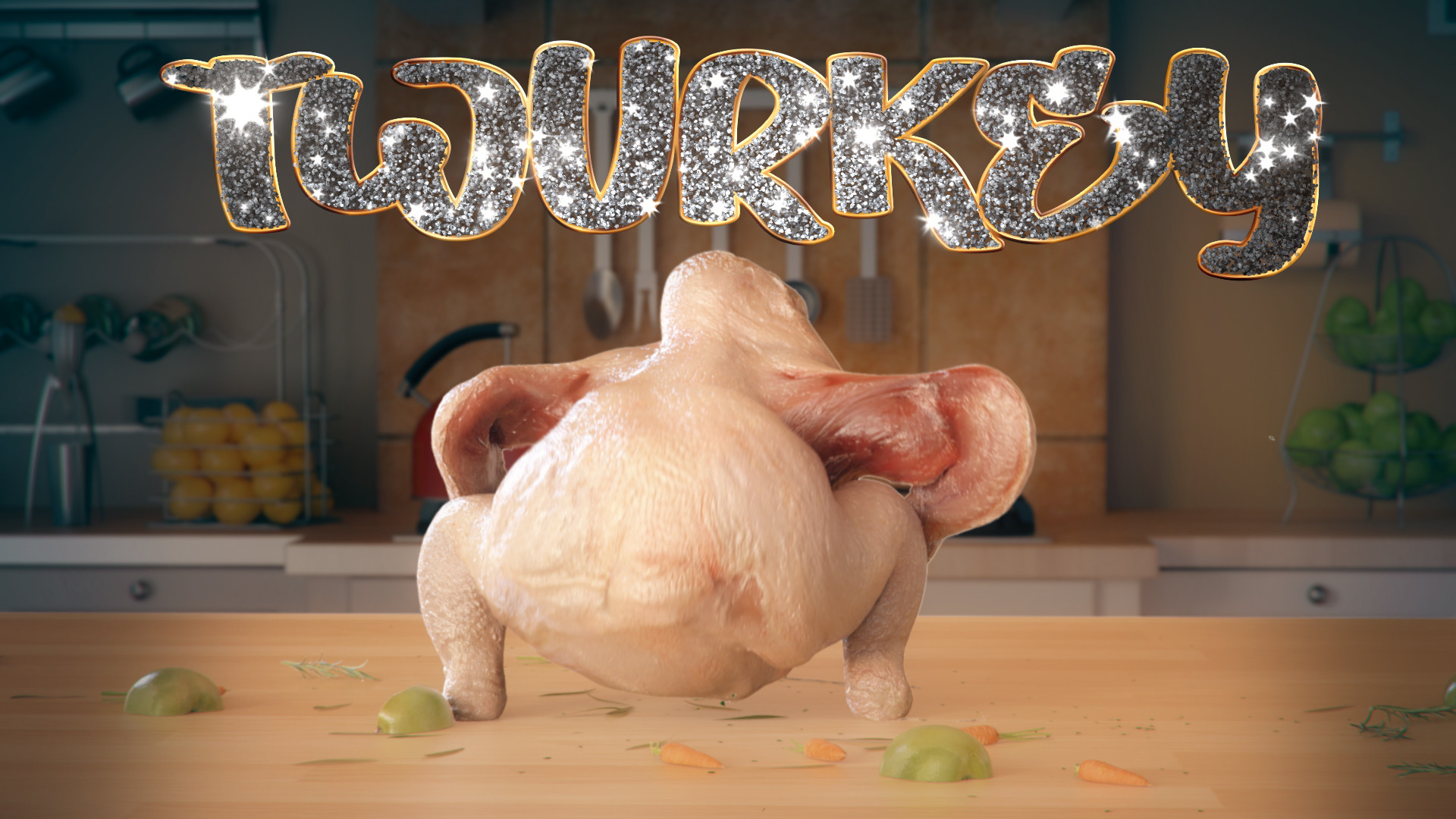 Twerking Turkey - HD Wallpaper 