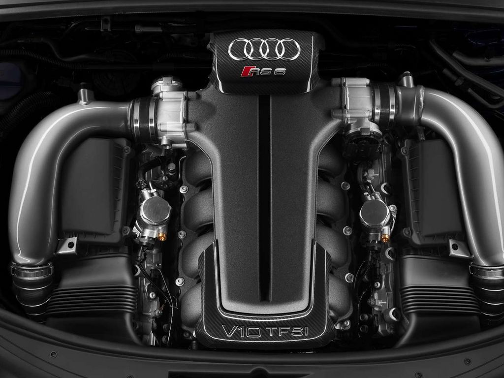 Audi Rs6 2009 Engine - HD Wallpaper 