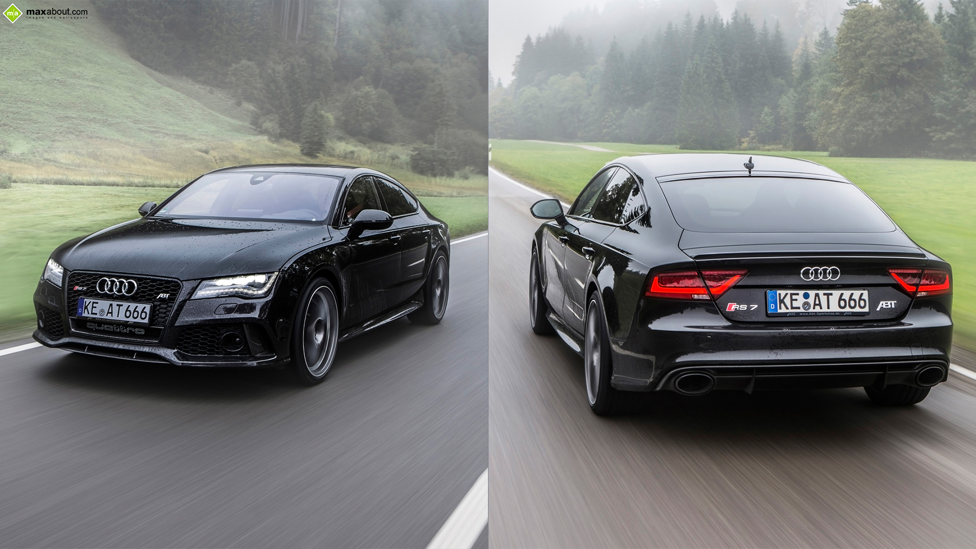 Audi A4 Abt B8 - HD Wallpaper 