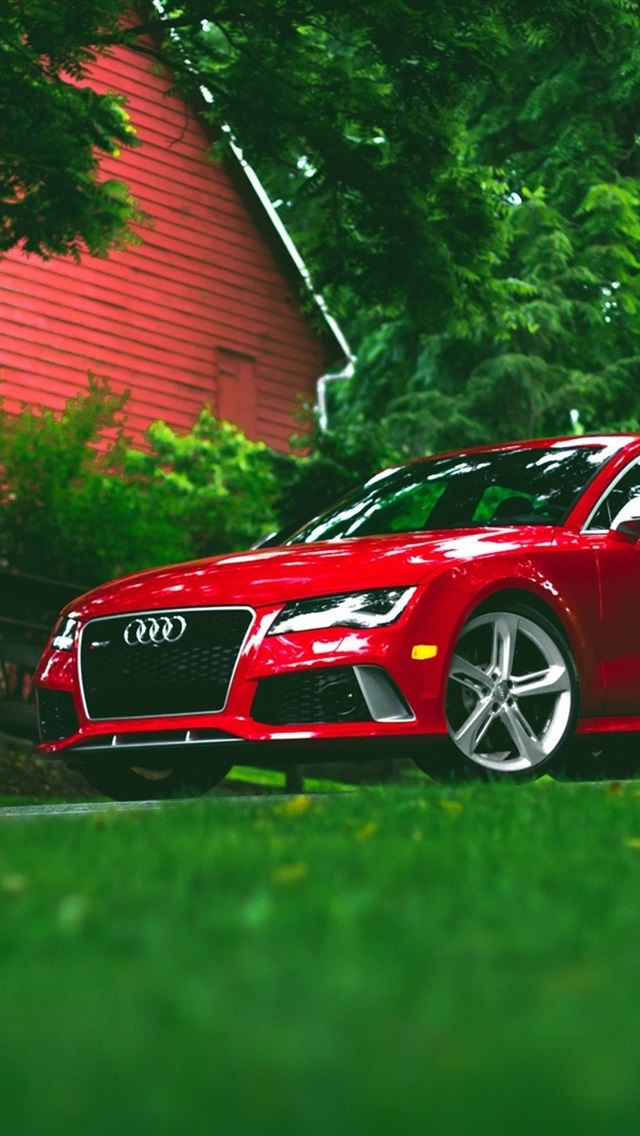 Audi Rs7 Red - HD Wallpaper 