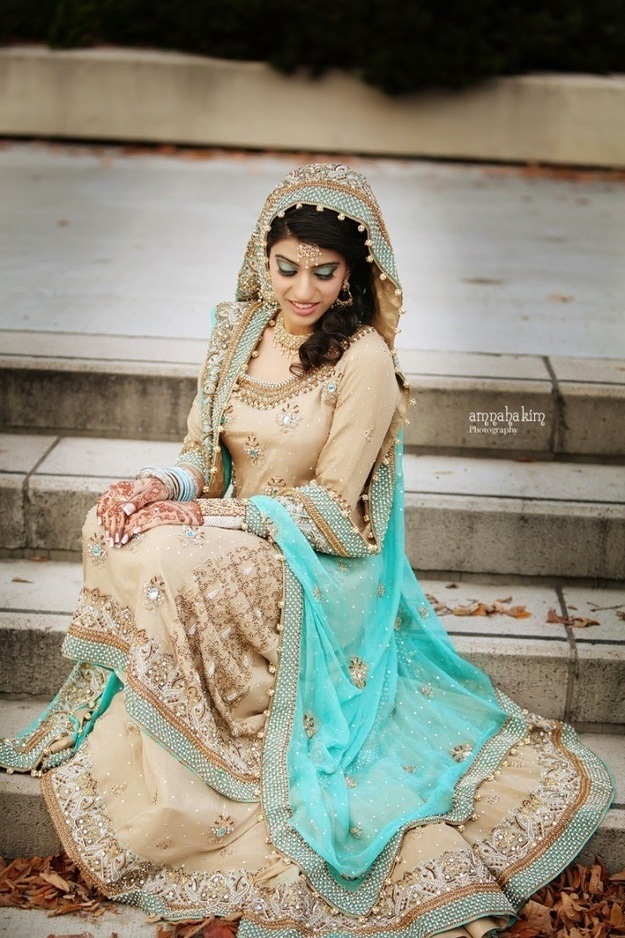 Bridal Walima Dress Pakistani - HD Wallpaper 