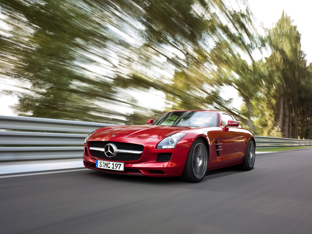 Mercedes Speed Car - HD Wallpaper 