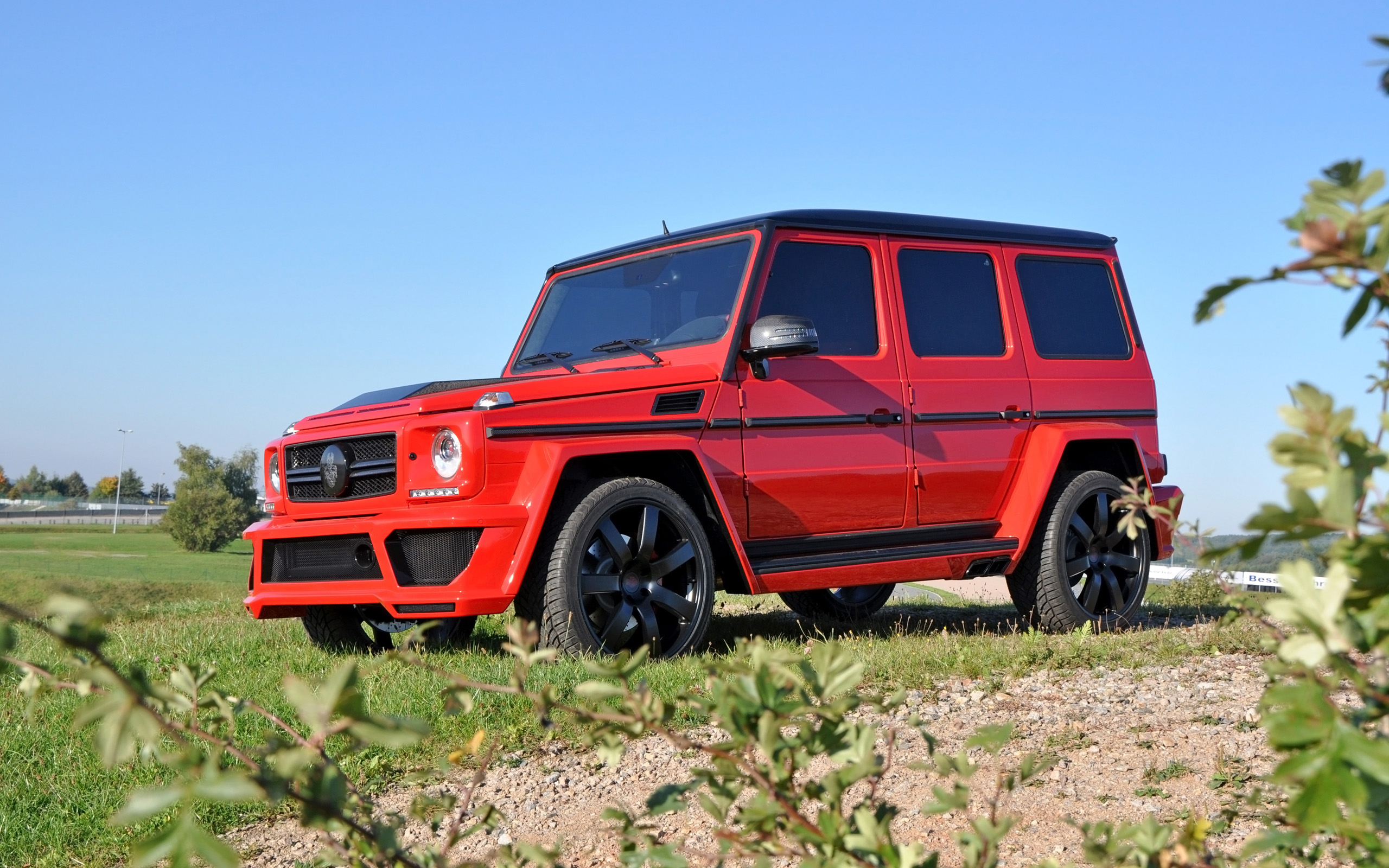 Amg G 63 Stanced - HD Wallpaper 
