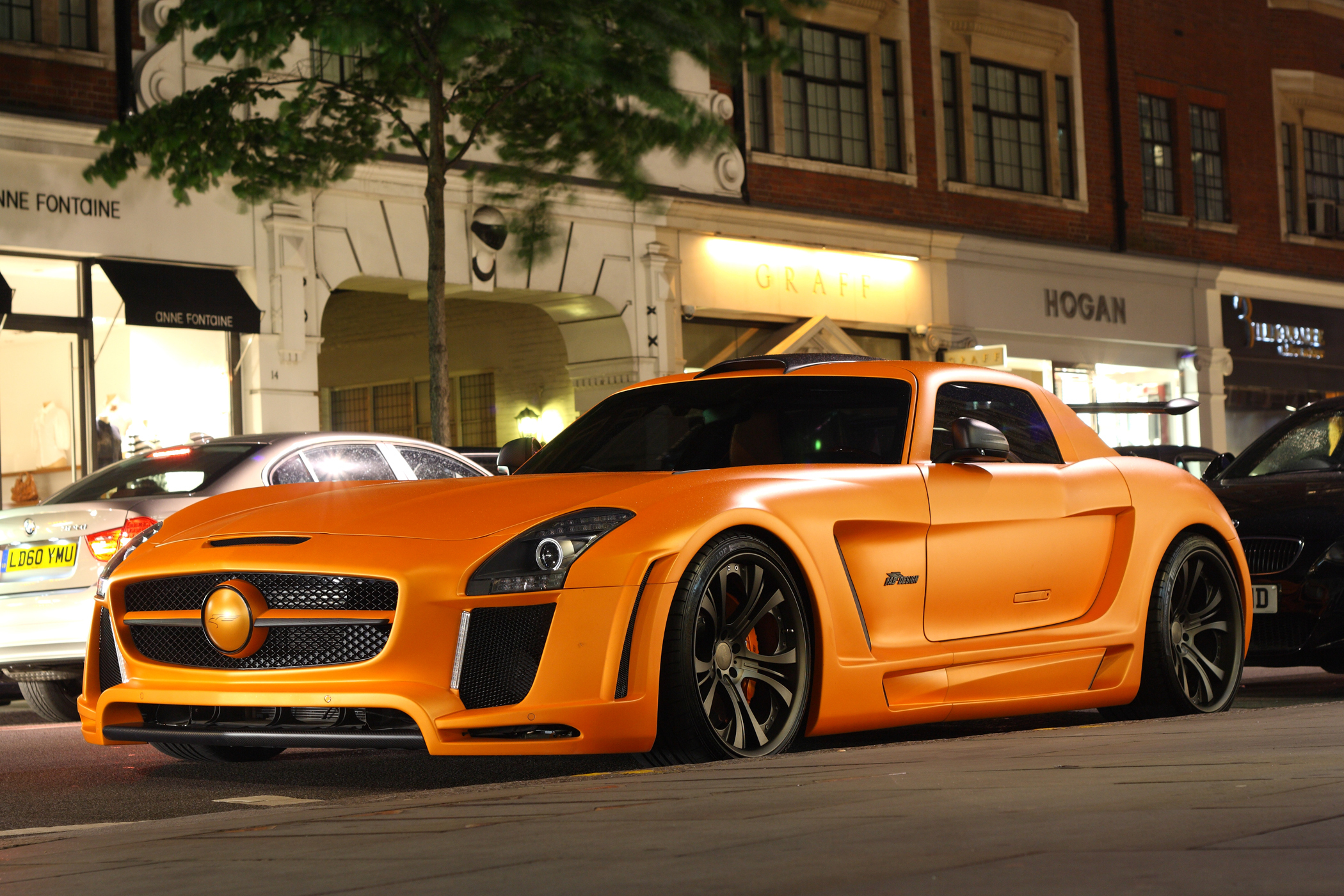 Fab Design Mercedes Sls Amg - HD Wallpaper 
