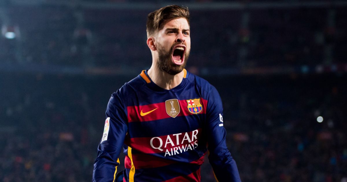 Fc Barcelona V Athletic Bilbao Copa Del Rey Quarter - Pique Wallpaper Hd - HD Wallpaper 