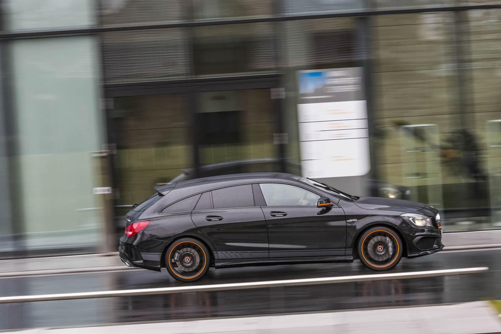 Mercedes-benz Cla 45 Amg Shooting Brake Orangeart Edition - Cla 45 Amg Shooting Brake 2015 - HD Wallpaper 