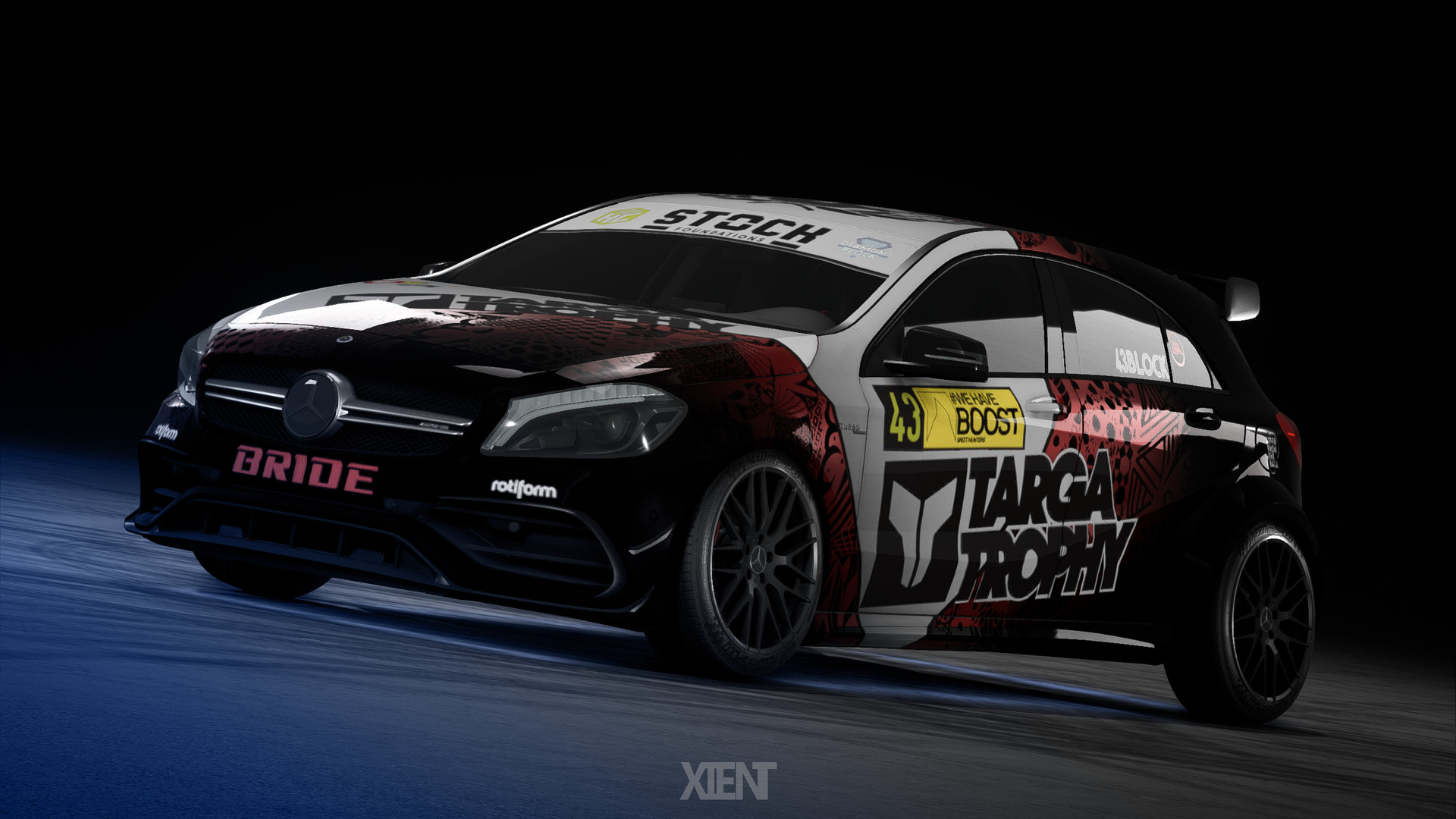 Need For Speed Payback Mercedes A45 Painting - HD Wallpaper 