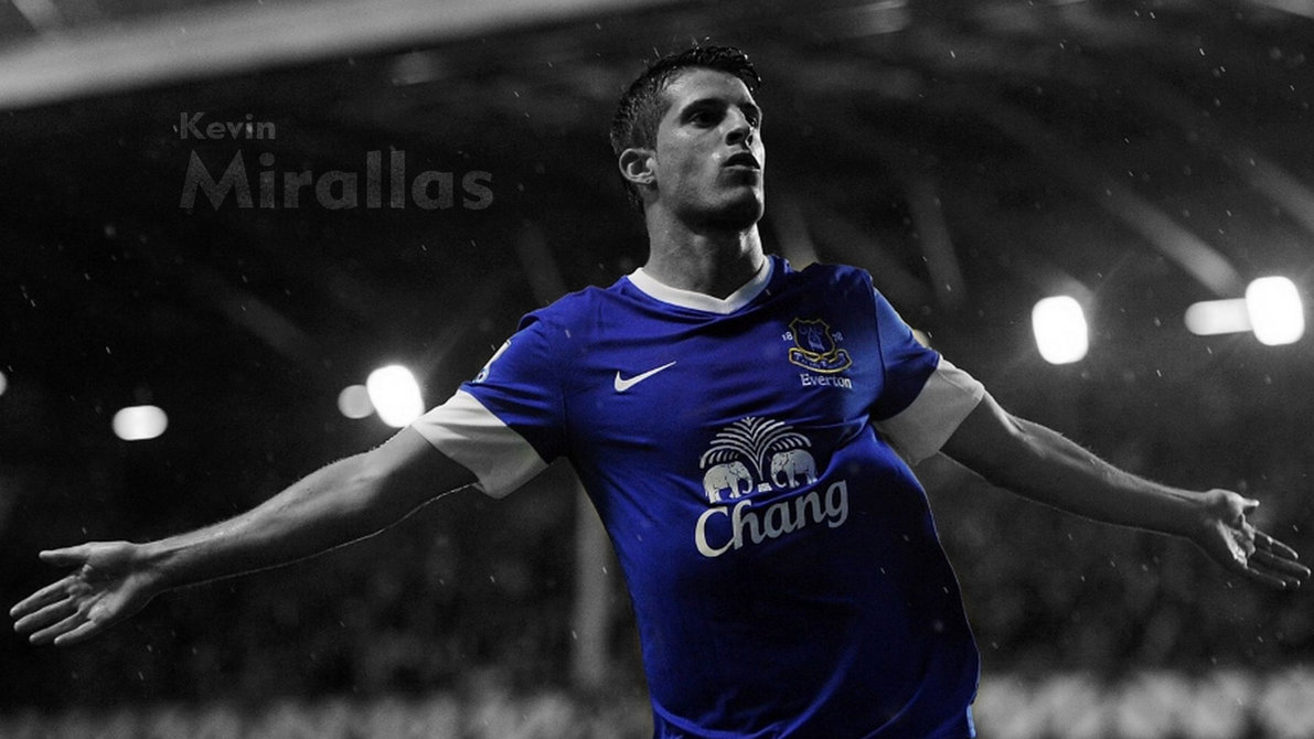 Kevin Mirallas Wallpaper - Cristiano Ronaldo Everton - HD Wallpaper 
