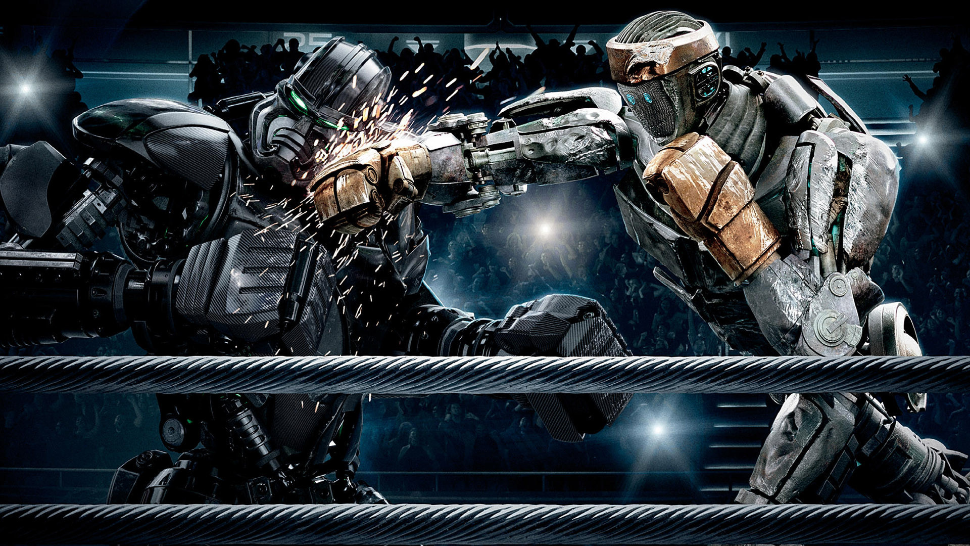 Real Steel Movie Hd Wallpapers Hd Wallpapers - Real Steel Atom Vs Zeus - HD Wallpaper 