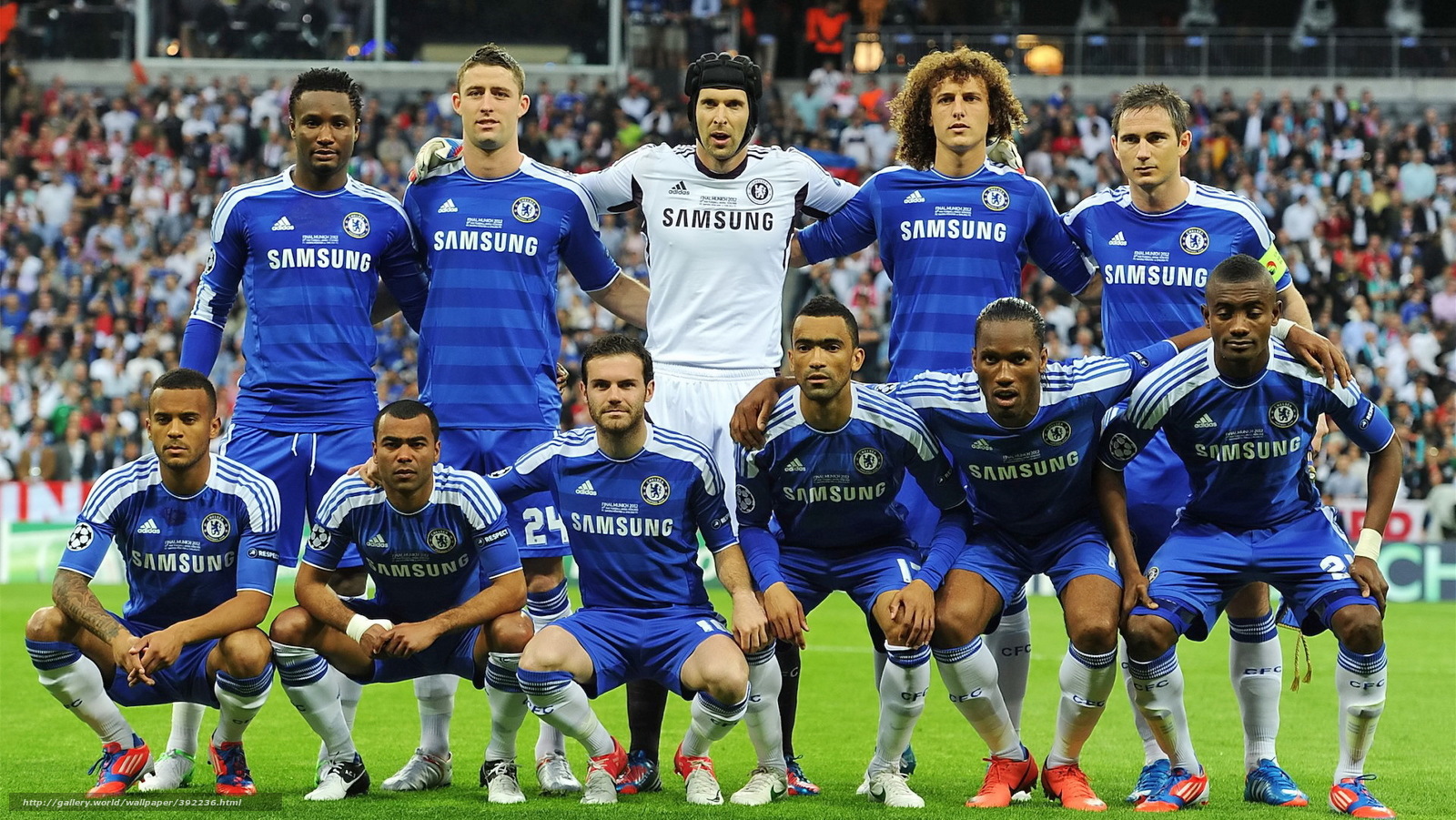 Download Wallpaper Chelsea Fc Free Desktop Wallpaper - Chelsea 2012 - HD Wallpaper 