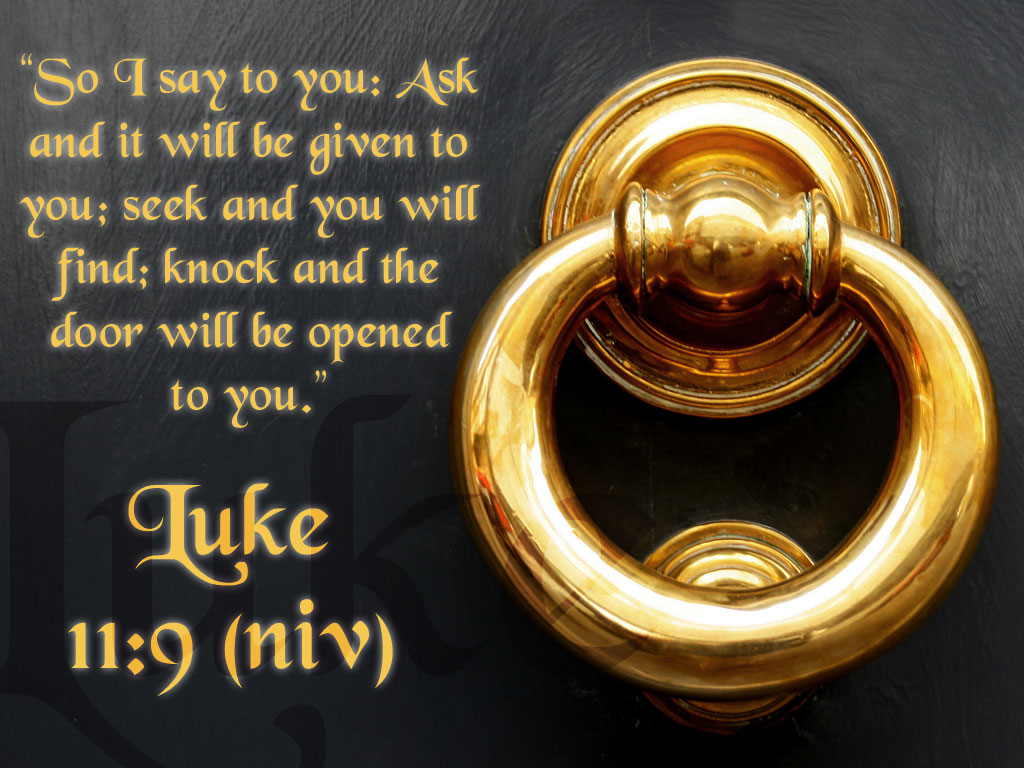 Inspirational Luke Bible Quotes - HD Wallpaper 