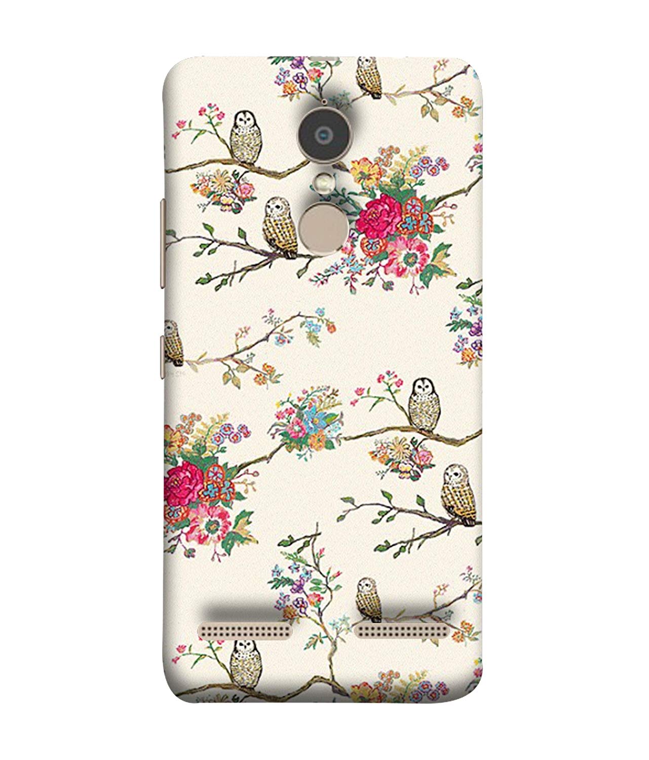 Snapdilla Designer Back Case Cover For Lenovo K6 - Owl Background - HD Wallpaper 