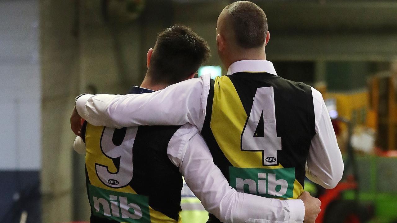 A Moment To Soak It All In Dustin Martin And Trent - Dustin Martin 2019 Grand Final - HD Wallpaper 