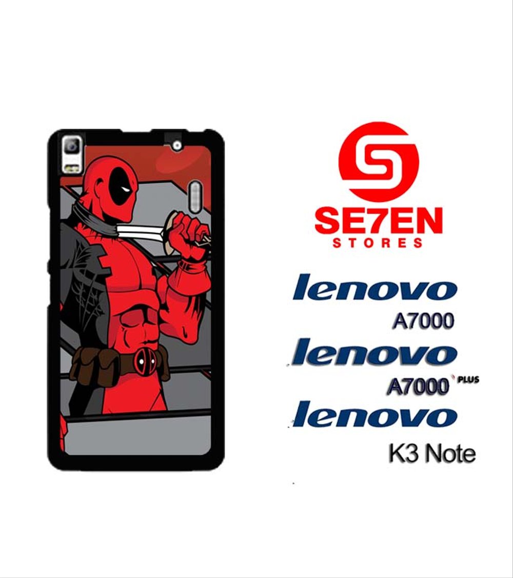 Hardcase Casing Lenovo A7000, A7000 Plus, K3 Note Deadpool - Lenovo - HD Wallpaper 
