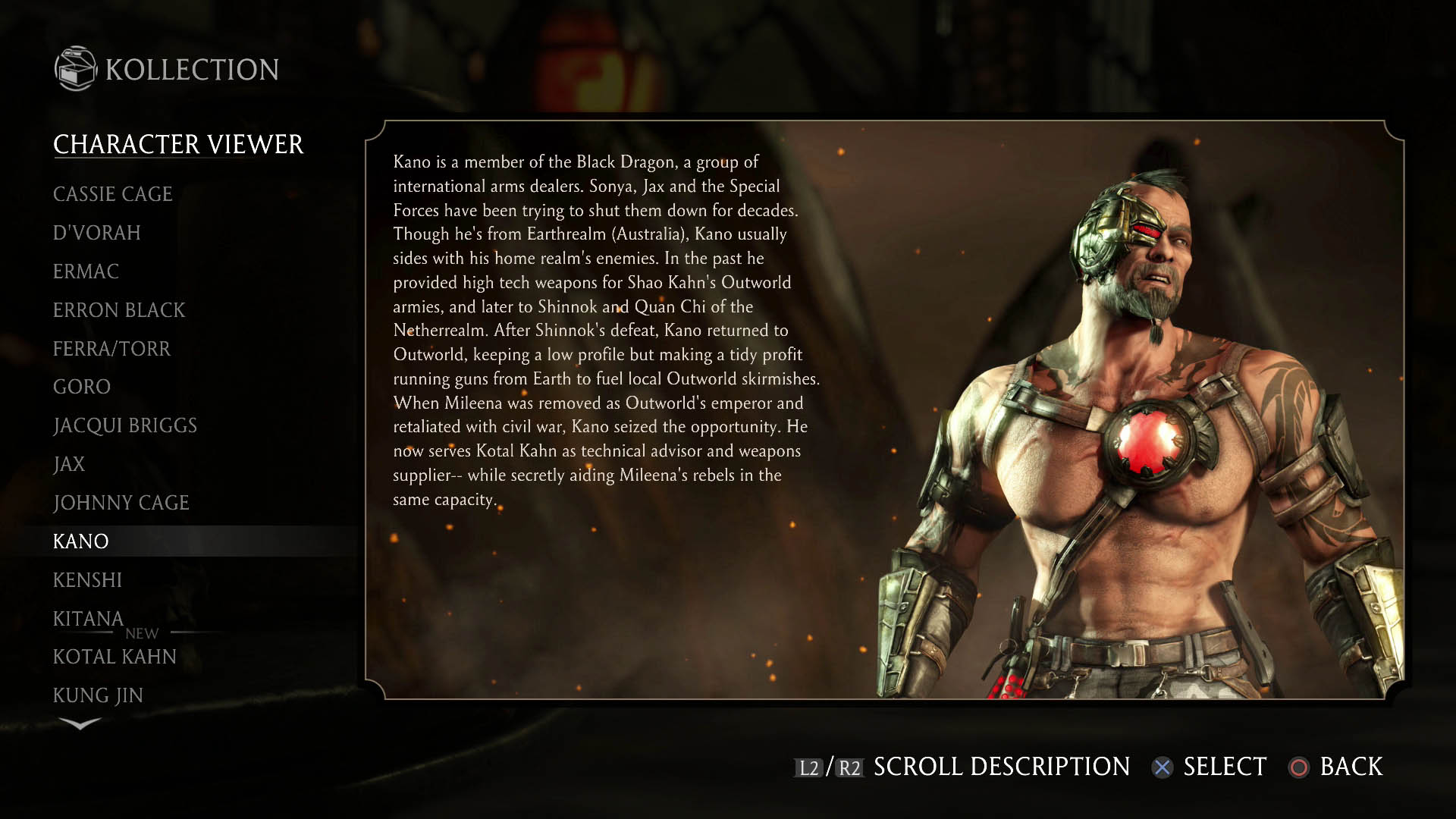 Kano Mortal Kombat - HD Wallpaper 