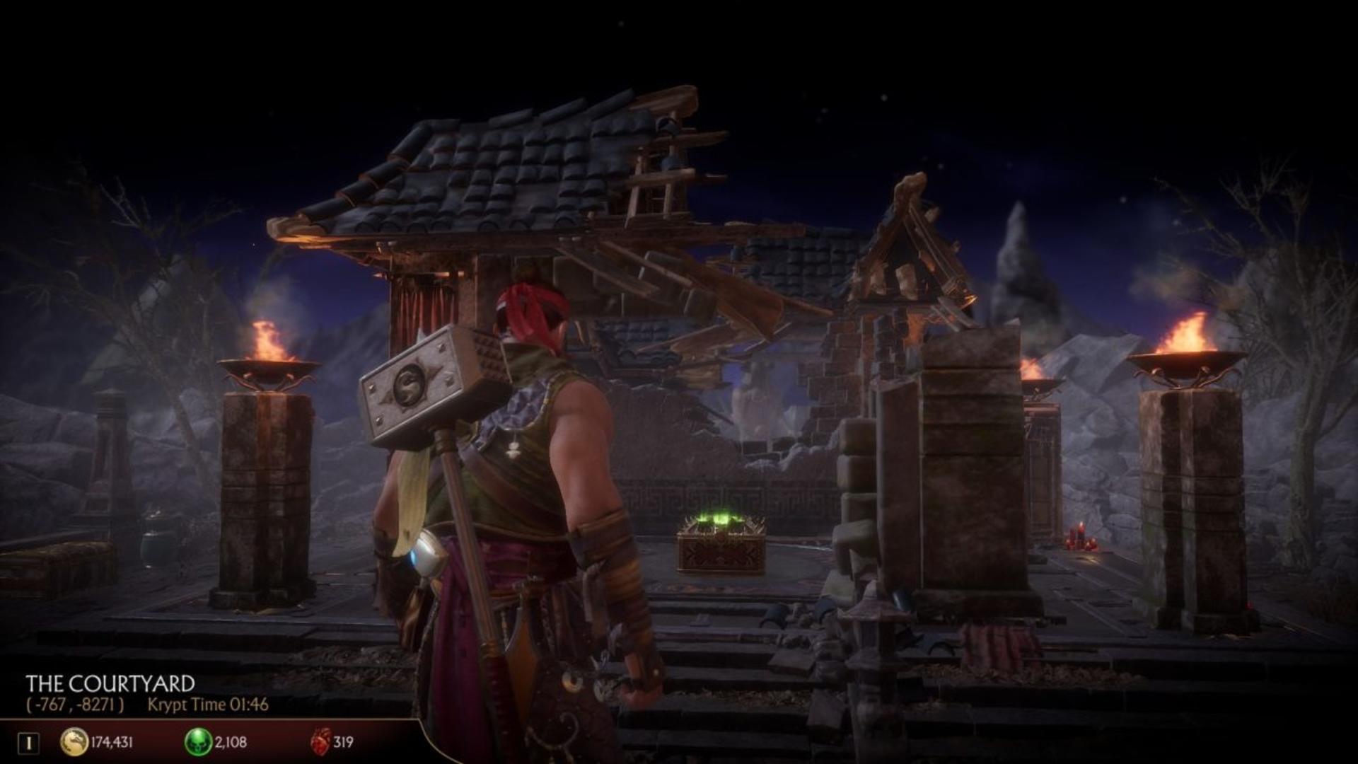 A Heart Chest In The Krypt Mode - Mortal Kombat 11 Krypt - HD Wallpaper 