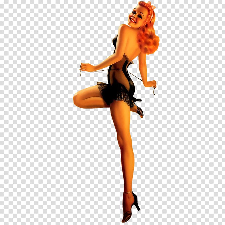 Woman Wearing Black Dress , Pin-up Girl Tracer Desktop - Leader Symbol Of Leadership - HD Wallpaper 