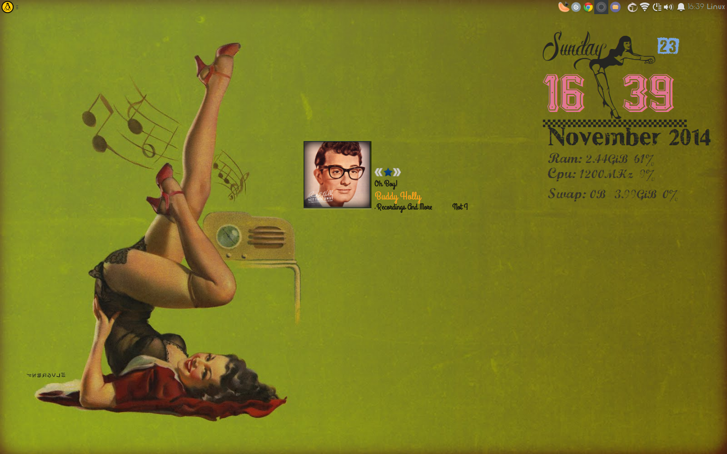 Linux Pin Up - HD Wallpaper 