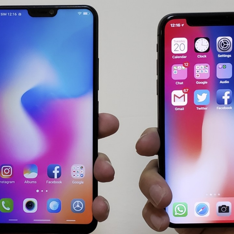 Iphone Xr Vs Vivo V9 - HD Wallpaper 