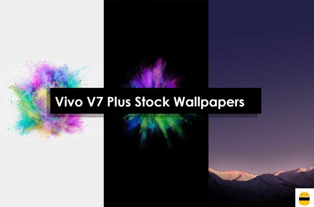 Download Vivo V7 Plus Stock Wallpapers On Your Device - Graphic Design - HD Wallpaper 
