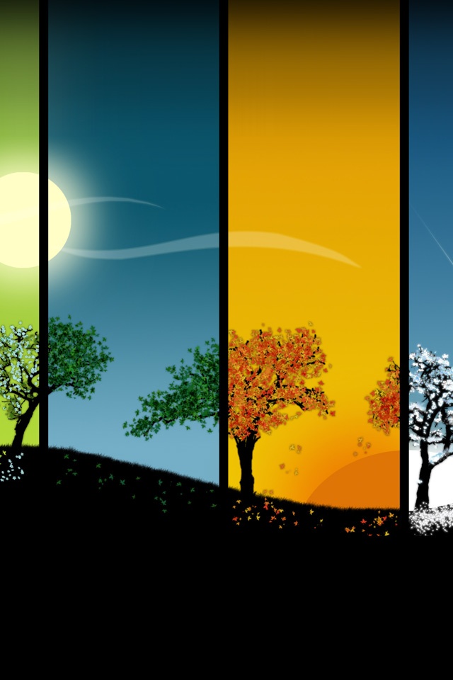 4 Season In Earth - HD Wallpaper 
