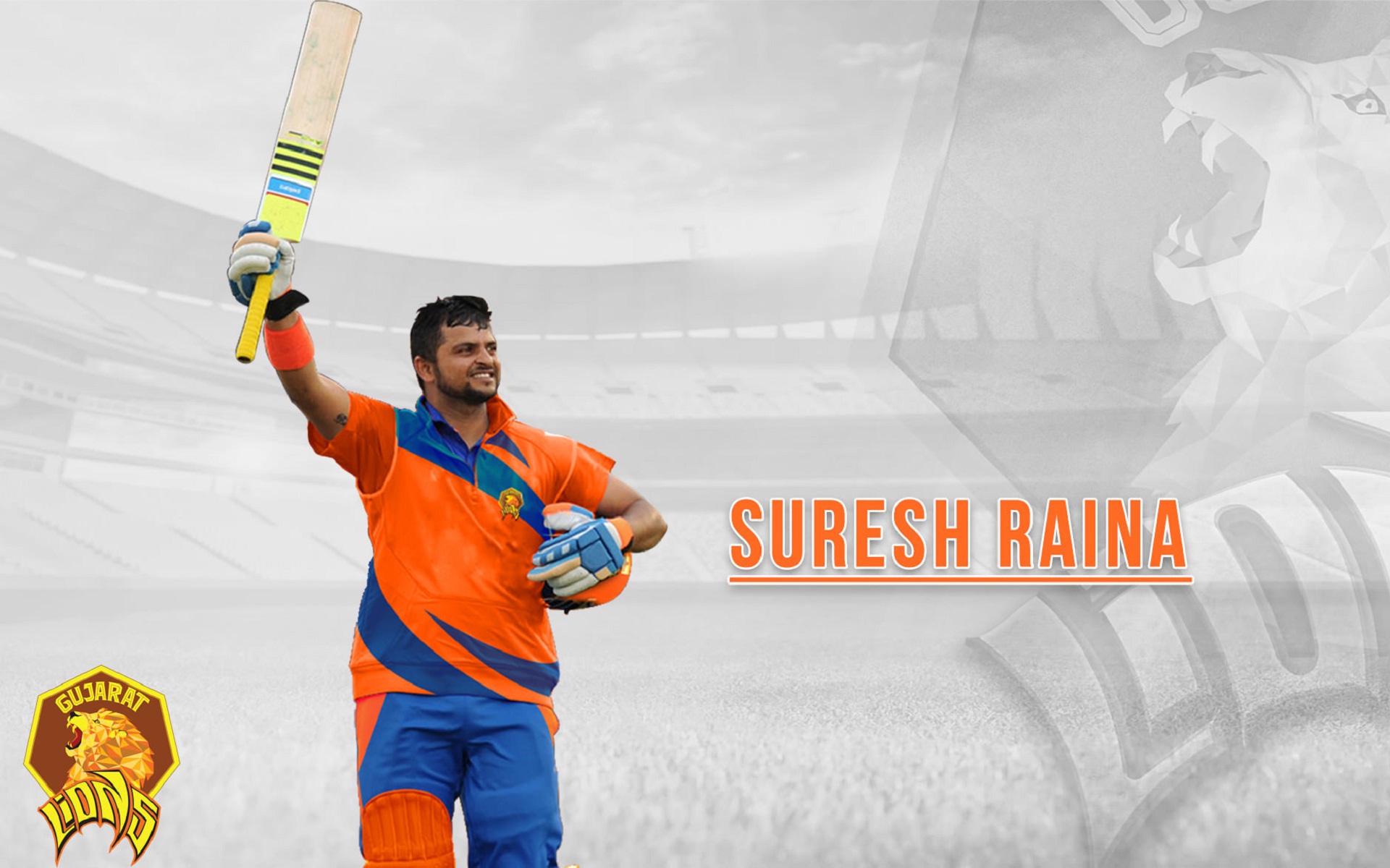 Ipl Wallpapers Hd Ipl Team Suresh Raina New Wallpapers - Suresh Raina Pc - HD Wallpaper 