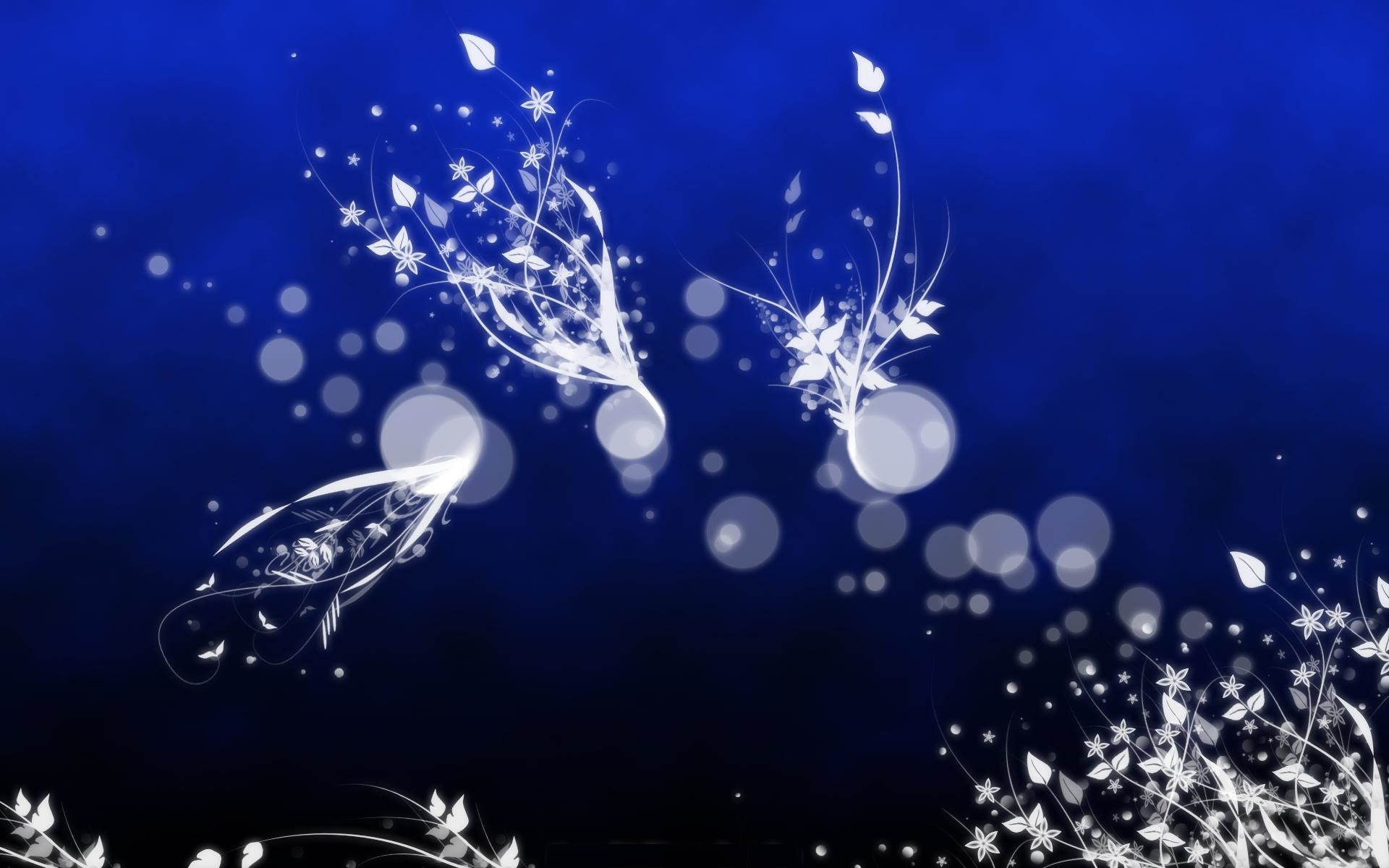 Blue Tribal Background - HD Wallpaper 