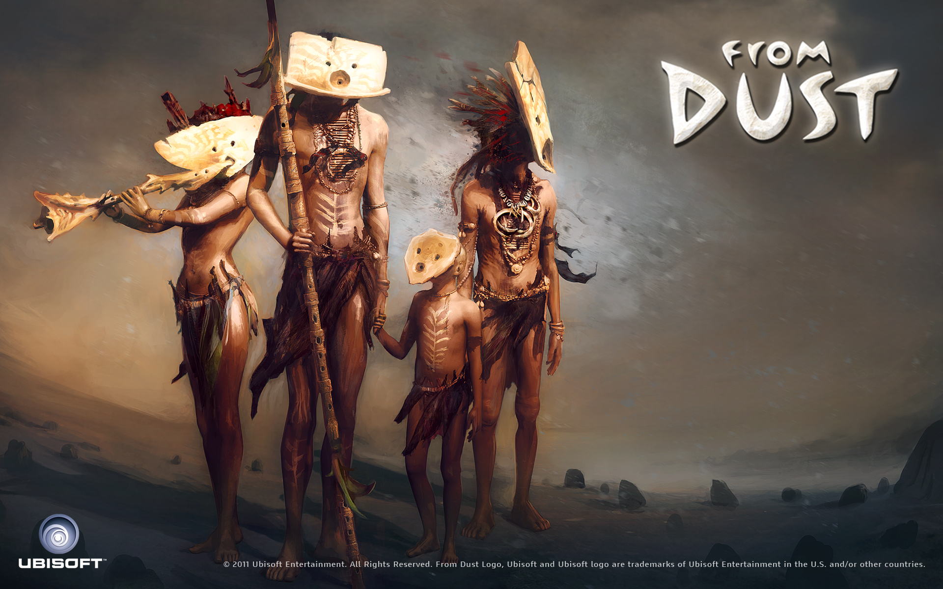 Tribe Wide Wallpaper - Dust Game - HD Wallpaper 