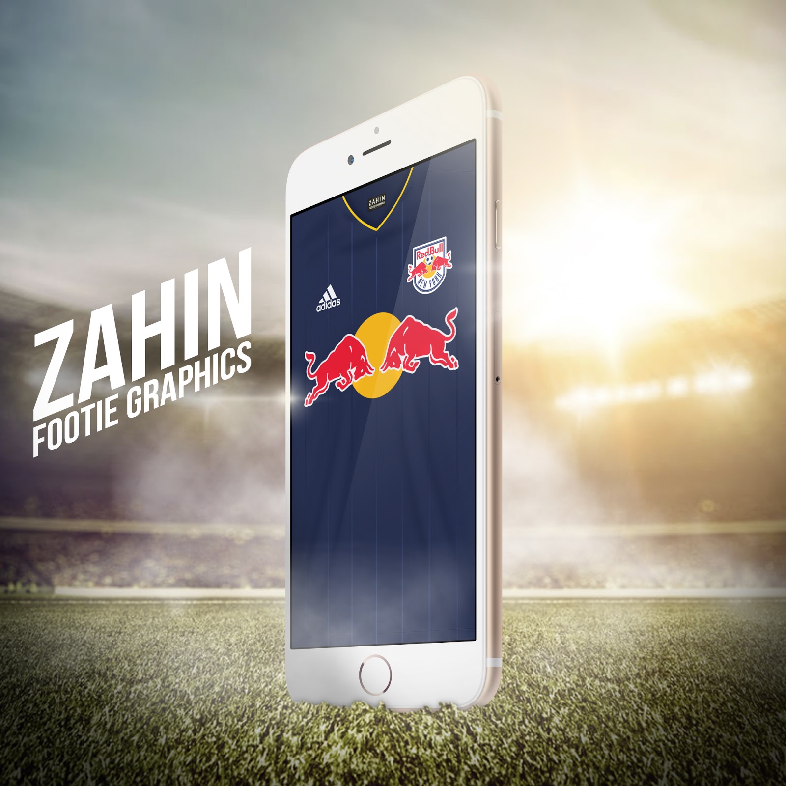 New York Red Bulls Iphone - HD Wallpaper 
