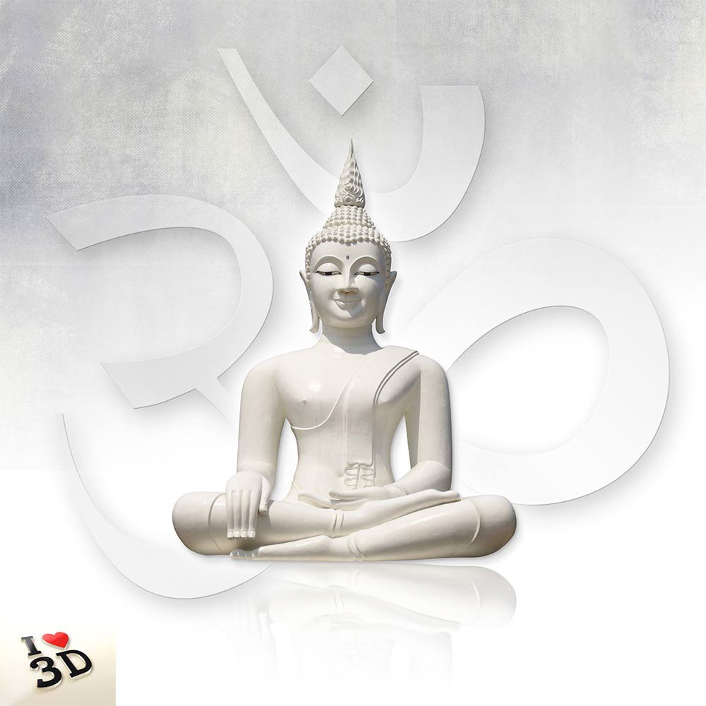 White Buddha - 1000x1000 Wallpaper White Buddha - 1000x1000 Wallpaper
