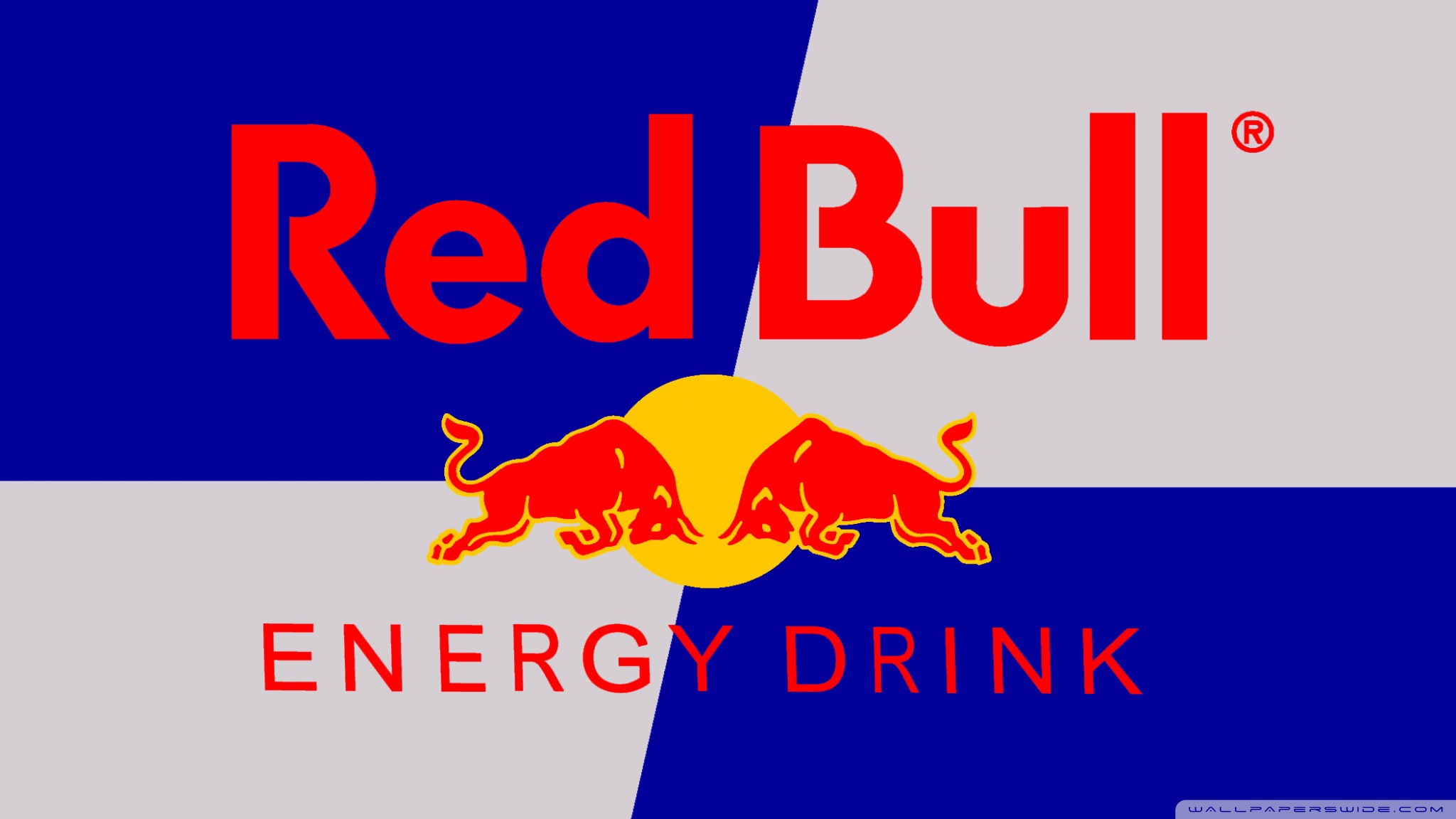 Red Bull Logo Hd - HD Wallpaper 